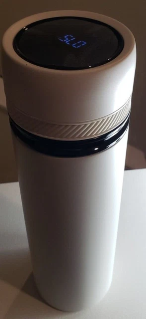 Rehydr8-Stainless Steel Water Bottle 17oz White