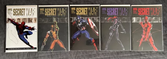 Secret War #1-5 Lot Marvel Comics 2004 Set 1st Quake Appearance Bendis Dell'Otto