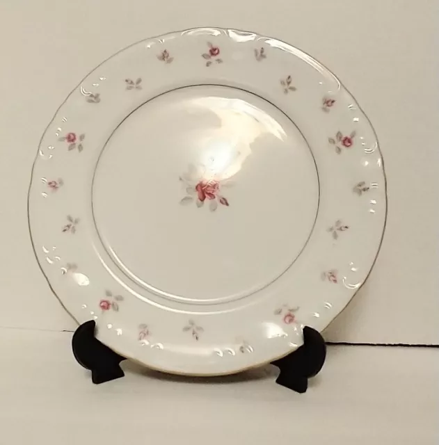 Vintage Japan Fine China Du Barry By Royal Court Dinner Plate (Red Roses) Discon