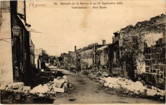 CPA Bataillee de la Marne - Vassincourt - Rue Basse (240626)