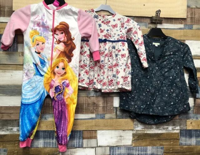 Pacchetto vestiti per ragazze 3-4 anni PROSSIMI, Vertbaudet, Disney, abiti, felpa con cappuccio e altro