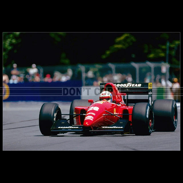 Photo GP F1 1997 : Irvine, Larini, Schumacher Et La Ferrari F310