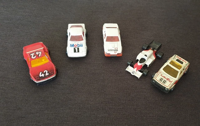 Lot De 3 Voitures Miniatures Majorette Solido - Modèles 2007 - Occasion - Collection Jouets Voitures
