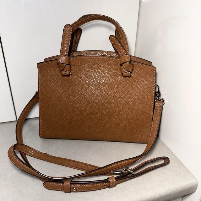 OROTON ATLAS DAY Bag Brown Small Leather Bag 35461 70.00 PicClick AU