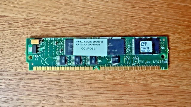拡張カード E-MU Proteus COMPOSER 32MB ROM mqdefault.jpg
