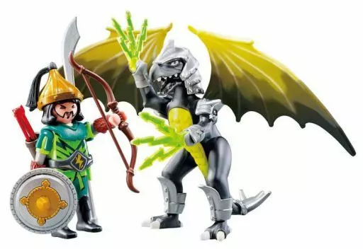 Playmobil Dragons Storm Dragon mit Kämpfer 5465 Neu & OVP Drache Asia-Kämpfer