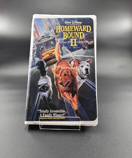 WALT DISNEY HOME Video Movie HOMEWARD BOUND II Lost in San Francisco