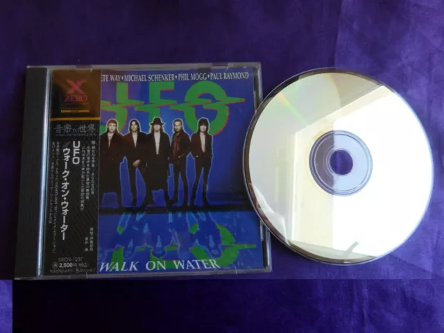 UFO  Walk on water CD Japon avec 1 titre message bonus & OBI Michael Schenker
