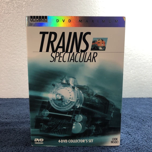 TRAINS SPECTACULAR 4-DVD Collectors Set: Scenic Rail Journeys