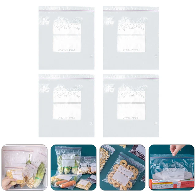20 pezzi sacchetti cucina frigorifero foods sacchetti per carne frutta G