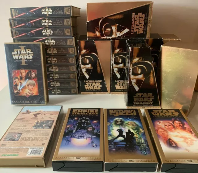 Lot K7 Video Vhs Special Star Wars