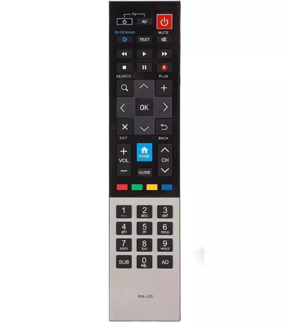 Replacement Remote Control for Humax LCD LED TV RM-L03 Universal Humax Remote