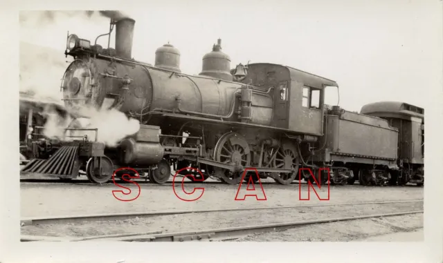 2F958 Rp 1936 Macon Dublin & Savannah Railroad 440 Loco #98 Vidalia Ga