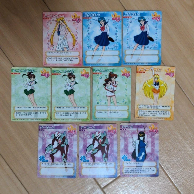 sailor moon CGC card game 10 sheets No.5406