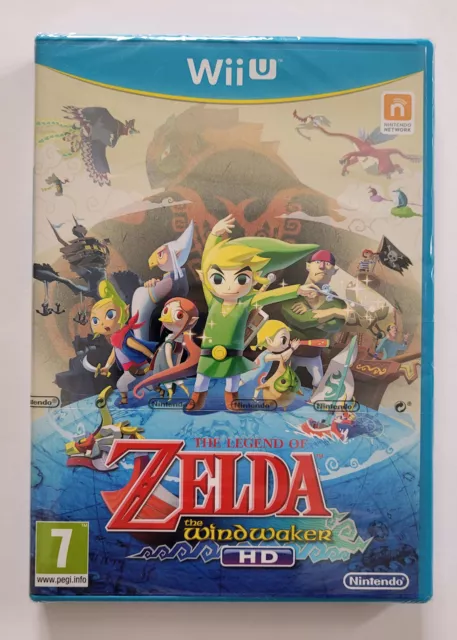 The Legend of Zelda The Windwaker HD – Nintendo Wii U WiiU - neuf et scellé - FR