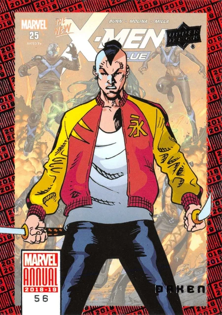 DAKEN / 2018-2019 MARVEL ANNUAL (Upper Deck) BASE Trading Card #56