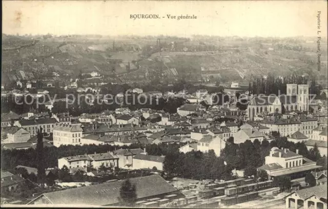 12551119 Bourgoin-Jallieu Vue generale Bourgoin-Jallieu