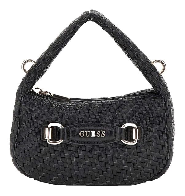 Sac à épaule GUESS Maylee Flap Shoulder Bag - Noir - NEUF Avec étiquettes