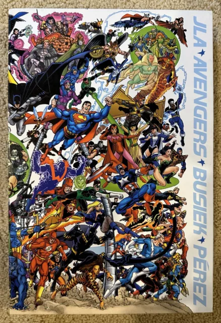 Absolute JLA Avengers Collectors Edition Hardcover Slipcase DC Marvel OOP 2004