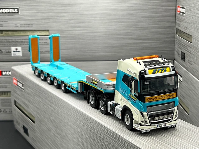 WSI 1/50 VOLVO Lowloader トレーラー WSI 1/50 VOLVO Lowloader