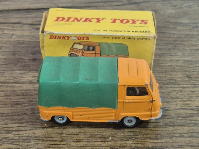 Renault Estafette CRS France Jouet - Jouet Ancien En Tôle, Neuf En Boîte, Rare