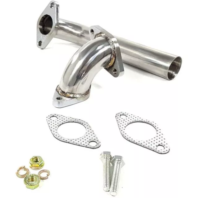 35/38mm Tube Dump Pipe+Elbow Adaptor for Turbo External Wastegate Actuator