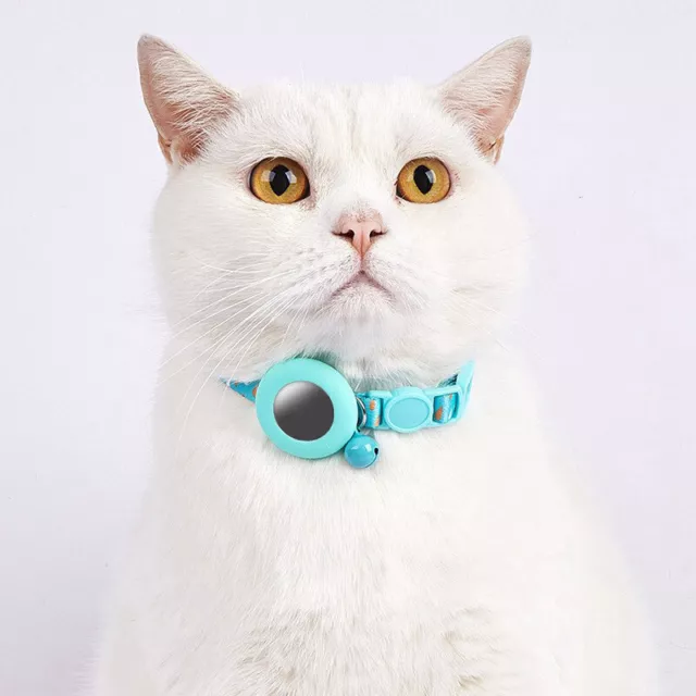 Dog Cat Collar Pet Collar Silicone Case Pet Collar Protective Sleeve With Bell-w