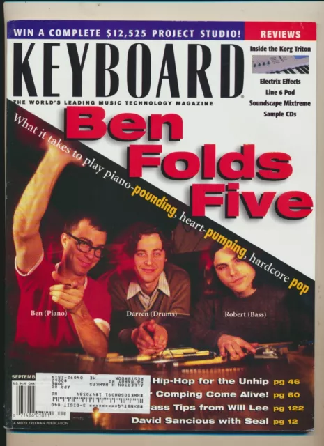 Keyboard Magazine - Ben Folds Five - September 1999