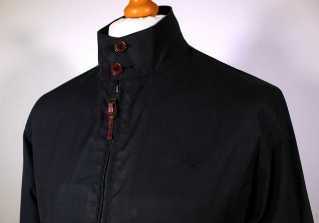 Fred perry sales waxed harrington