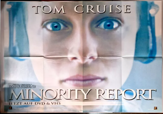 Minority Report - Tom Cruise - Filmposter - ca Din A1 - gefaltet