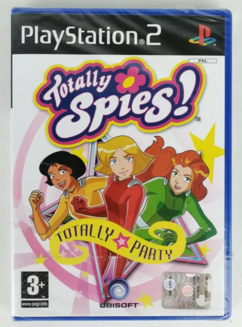 Totally Spies - Totally Party - Play Station 2 - PS2 - Italian-New Sealed