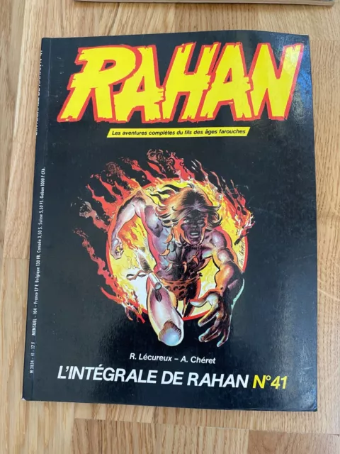 vintage bd  RAHAN  n° 41 an 1987 édition vaillant