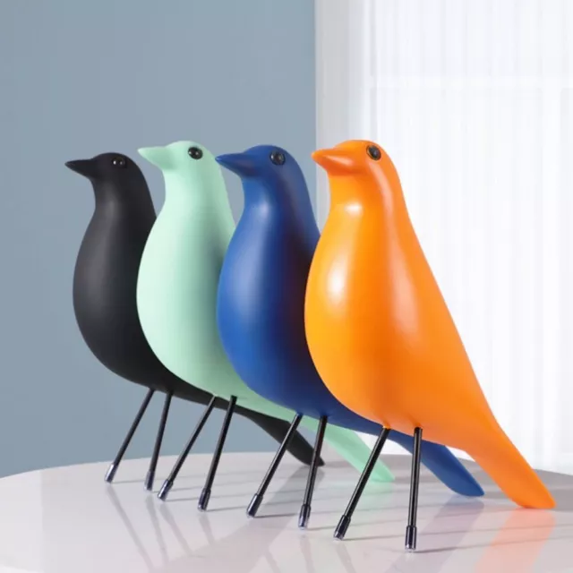 Decoration Bird Sculpture Crafts Resin Home Sculpture Bird House Decoration