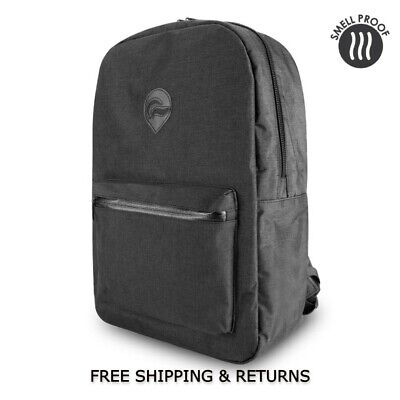 Skunk Element Backpack - Smell Proof Water Proof w/ Combo Lock- Charcoal