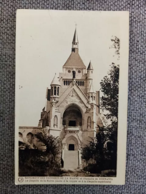 Cpa La Chapelle De La Marne