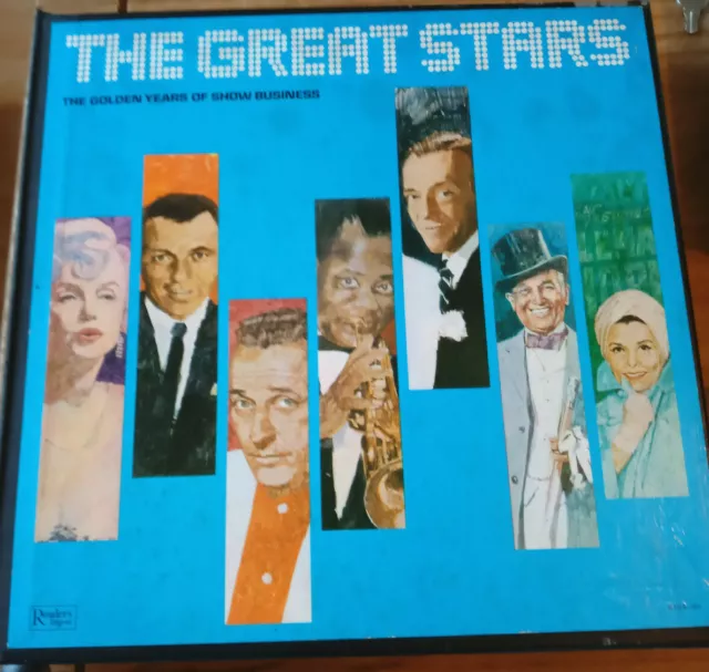 Verschiedene - Die großen Stars - Die goldenen Jahre des Showbusiness 11xLP, Comp