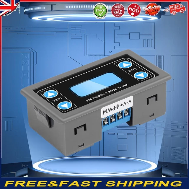 1hz-150khz 3-way Signal Generator Adjustable Pwm Pulse Module Frequency Function
