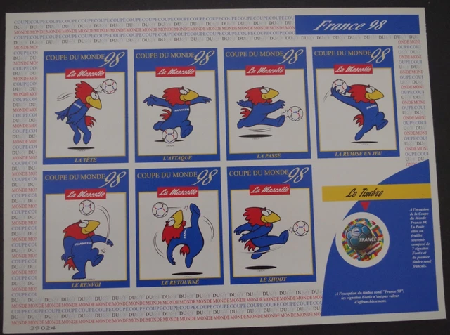 Bloc-feuillet France – Patch D'Amour F 648 A – Timbres Auto-adhésifs Neufs