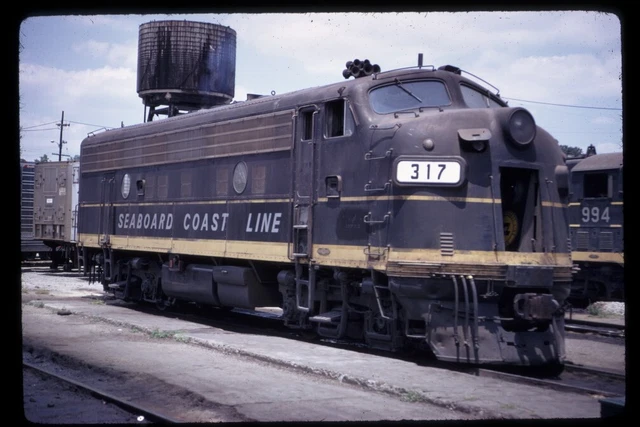Seaboard Coast Line      Original Railroad Slide     Scl