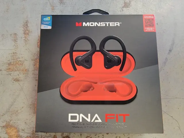 NEW -- Monster DNA Fit Wireless Bluetooth Earbuds Noise Cancelling Earbuds