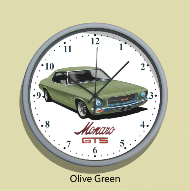 Monaro HQ GTS Coupe Holden Wall Clock