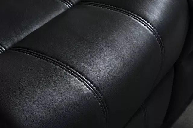 Valencia Leather Recliner Sofa set/Black 3