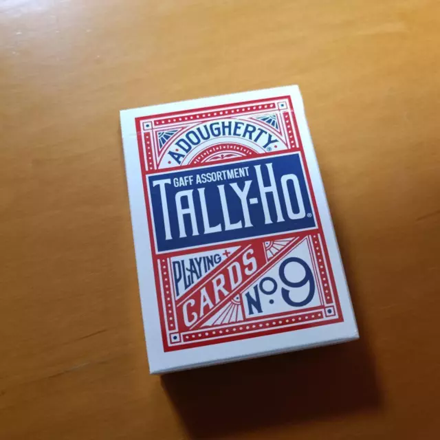 Playing cards tallyho magic gaff card gimmick