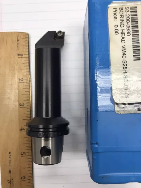1 pc.  VM40-S25H-SCLPL-09 VALENITE BORING TOOL W/COOLANT THRU. (loc stk)