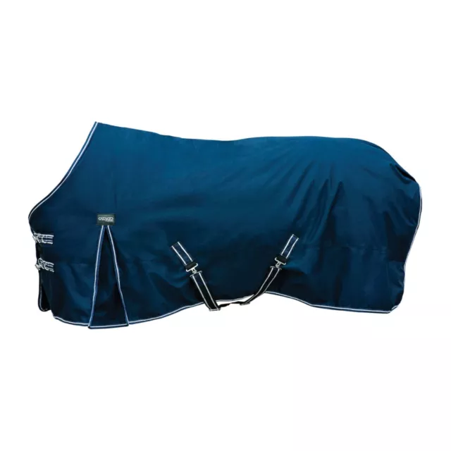 CATAGO Outdoordecke Jason 2.0 für Pferde, 200 g blau Pferdedecke Übergangsdecke