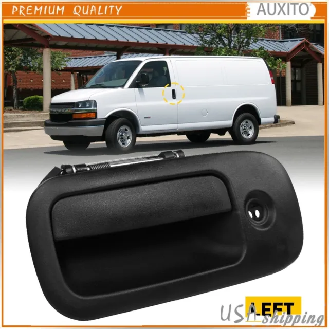 for GMC Chevy Express Van Outside Outer Exterior Door Handle Left Front Driver