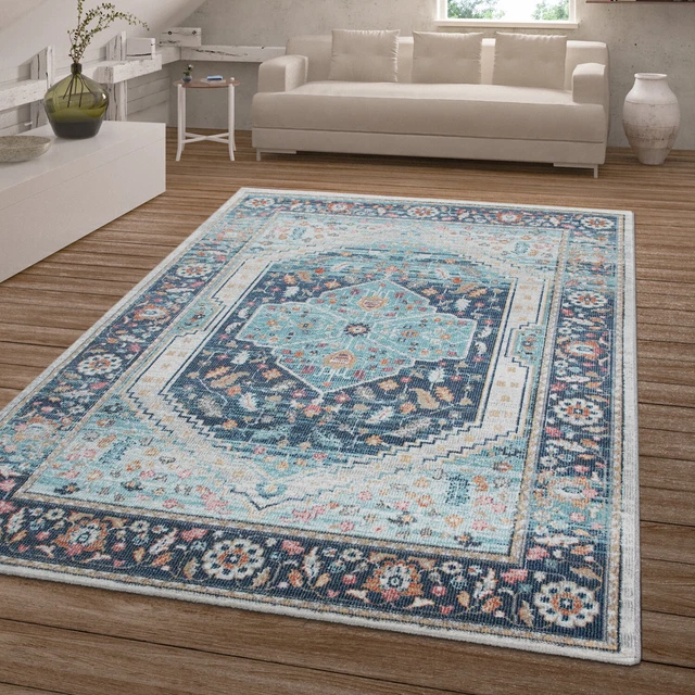 Tapis Jardin Exterieur Terrasse Cambre Cuisine Balcon Vintage Abstrait Modern