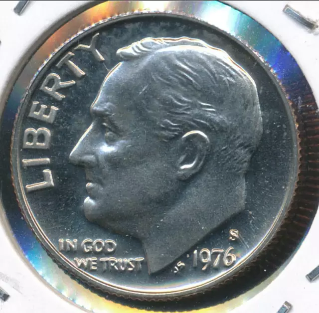 United States, 1976-S Roosevelt Dime 10c - Proof