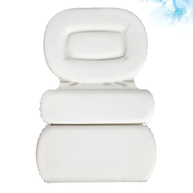 Tripieghevole Cuscino Bagno Schiuma Rilassante Doccia Cuscino Spugna Massaggio
