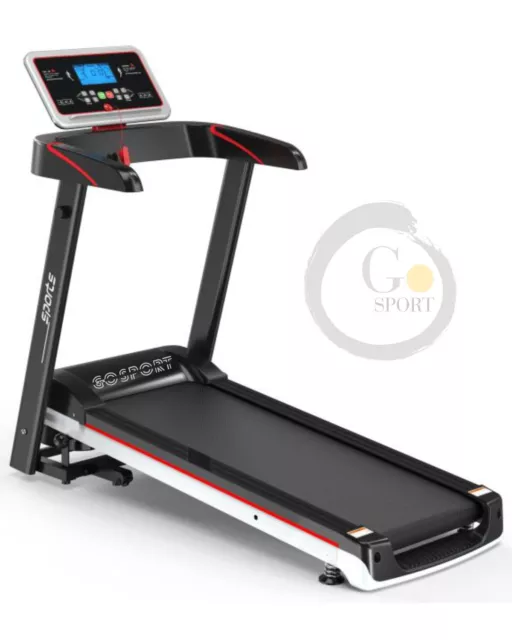 TAPIS ROULANT ELETTRICO PIEGHEVOLE COMPATTO CARDIO 1HP SALVASPAZIO - 12,8 Km/H